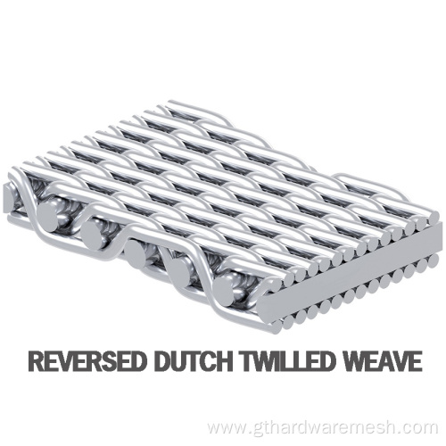 Stainless Steel Reverse Dutch Weave Wire Mesh Cloth